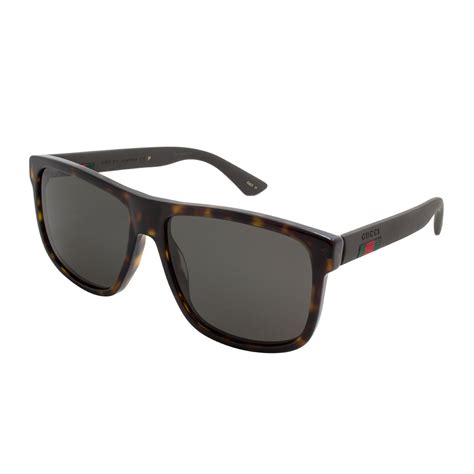 gucci transparent grey sunglasses|gucci wayfarer sunglasses.